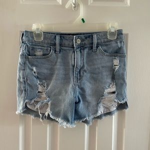 Hollister High-Rise Jean Shorts